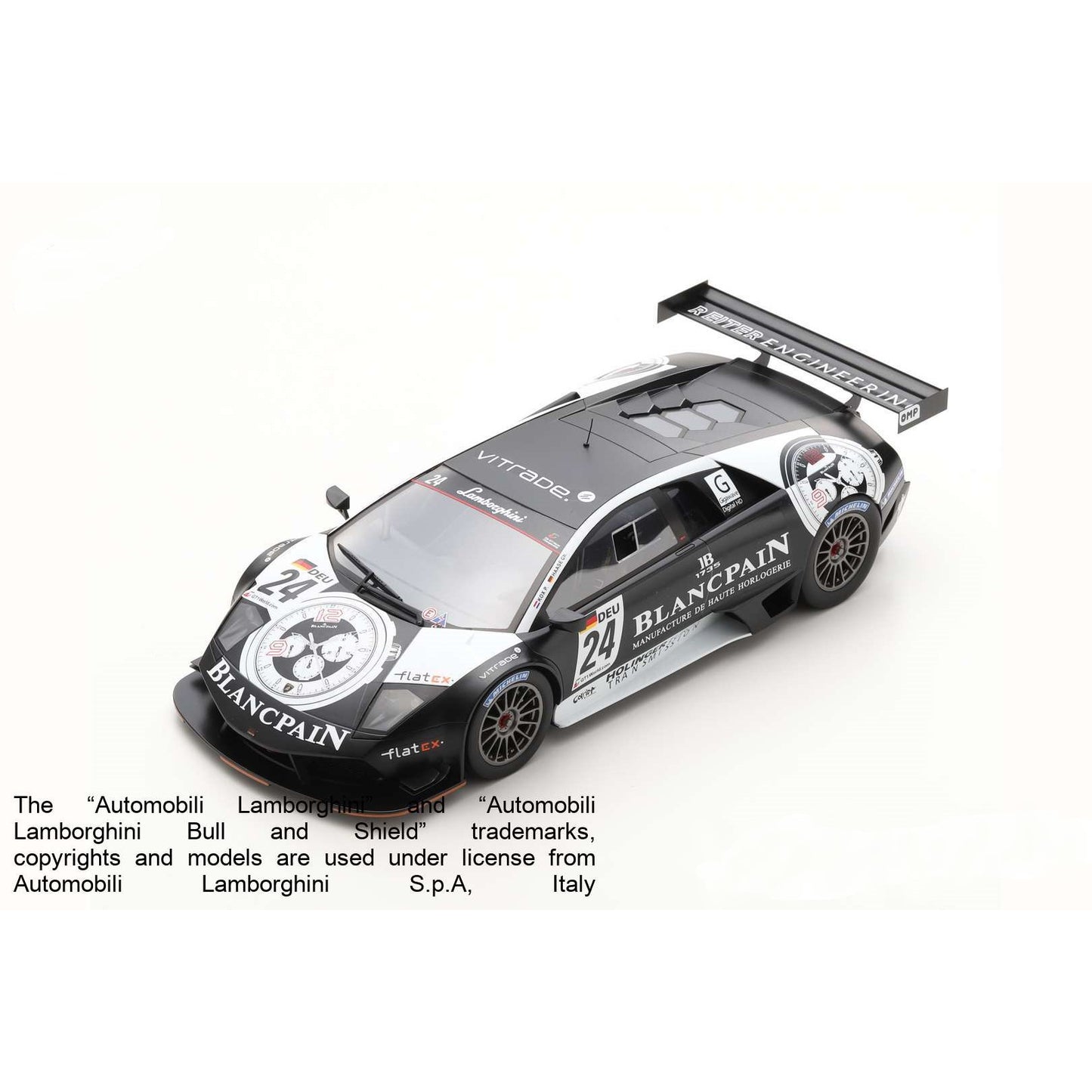 1/18 LAMBORGHINI MURCIÉLAGO LP670 R-SV GT1 NO.24 REITER ENGINEERING FIA GT1 WORLD CHAMPIONSHIP 2010