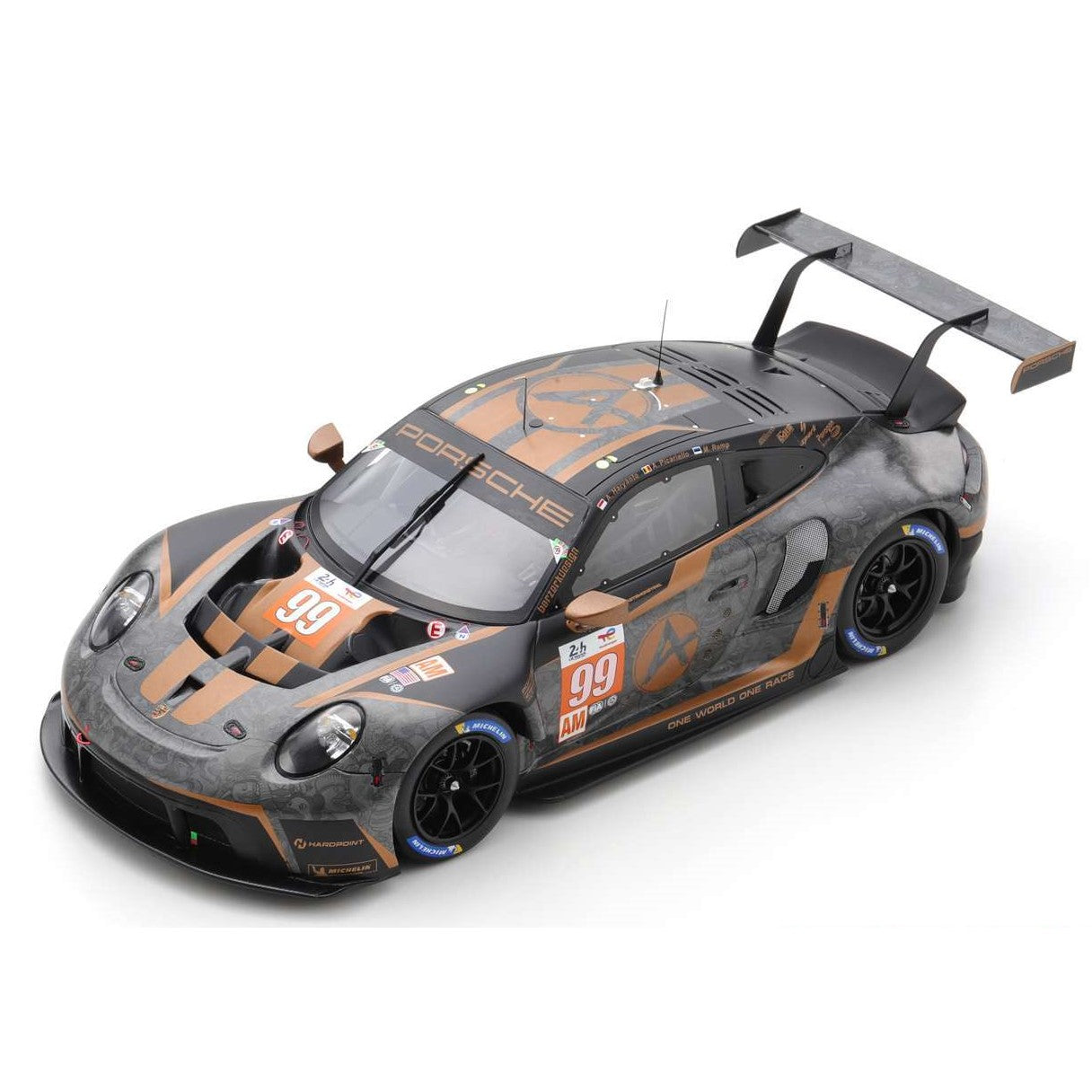 1/18 PORSCHE 911 RSR-19 NO.99 HARDPOINT MOTORSPORT 24H LE MANS 2022