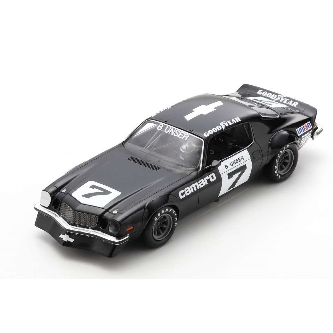 1/18 Chevrolet Camaro No.7 1974 Michigan IROC Winner