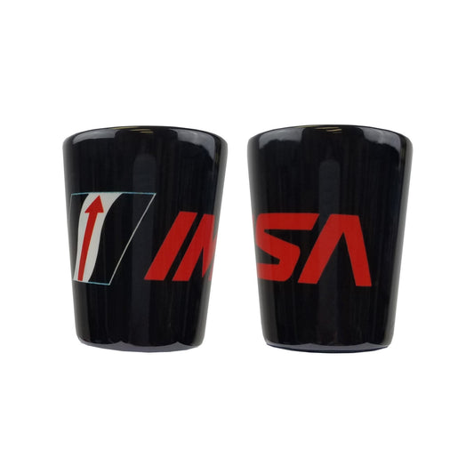IMSA Glossy Black Shot Glass