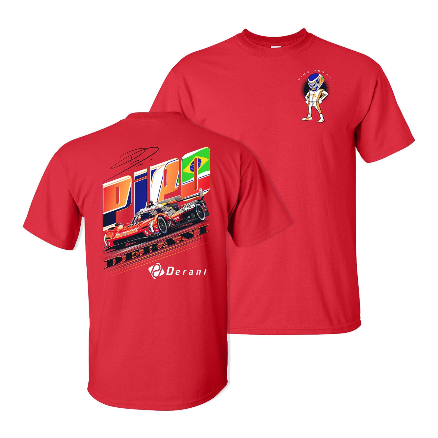 2023 Pipo Derani Tee - Red