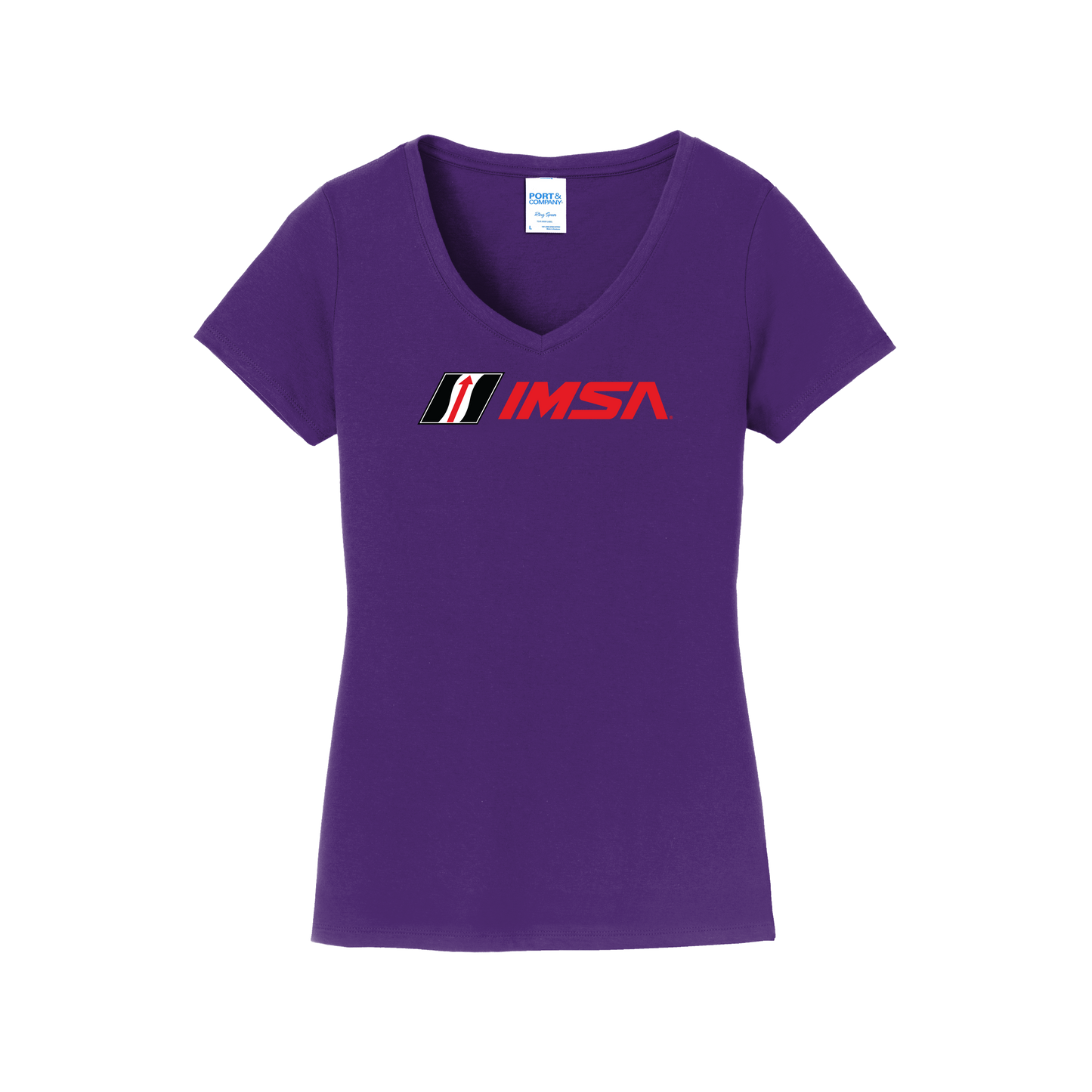IMSA Ladies Sunset Tee - Purple