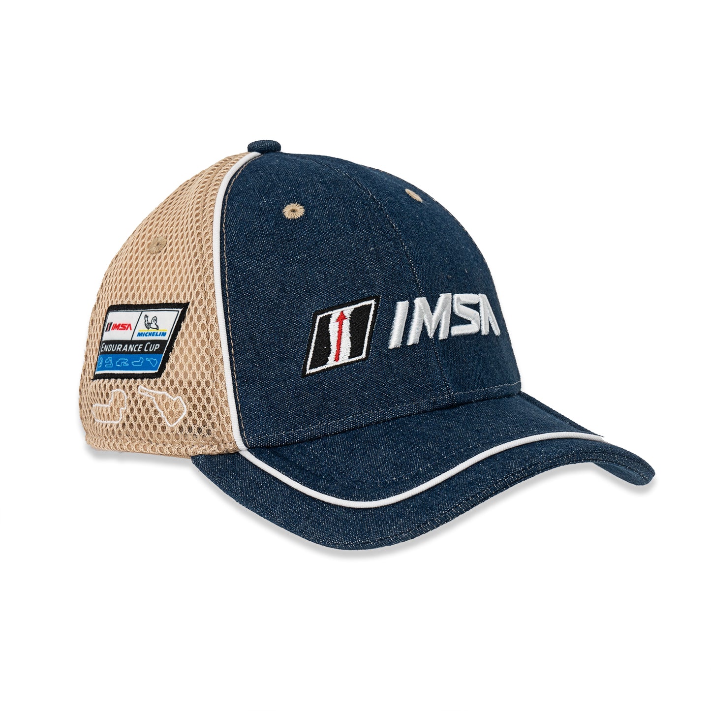 2024 IMSA Track Outline Hat - Navy/Khaki