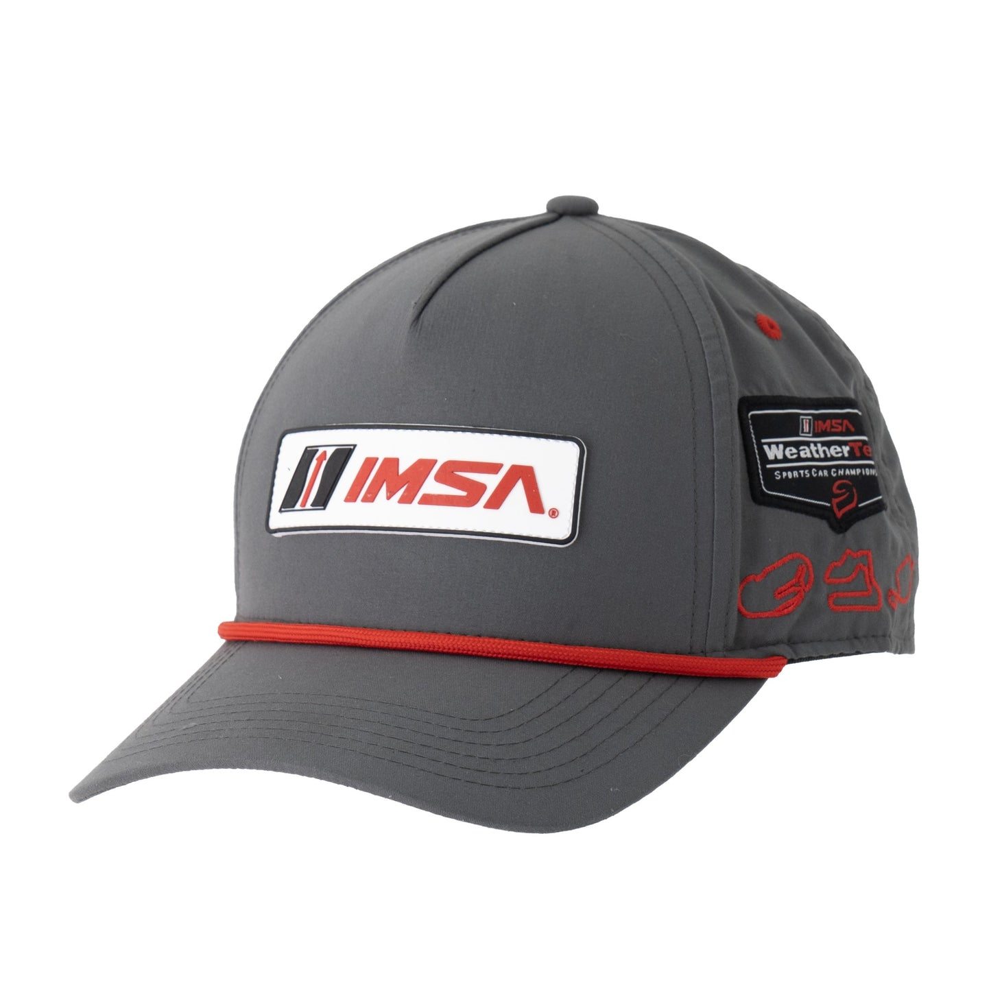 2025 IMSA Track Outline Performance Hat - Charcoal