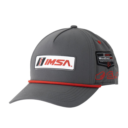 2025 IMSA Track Outline Performance Hat - Charcoal