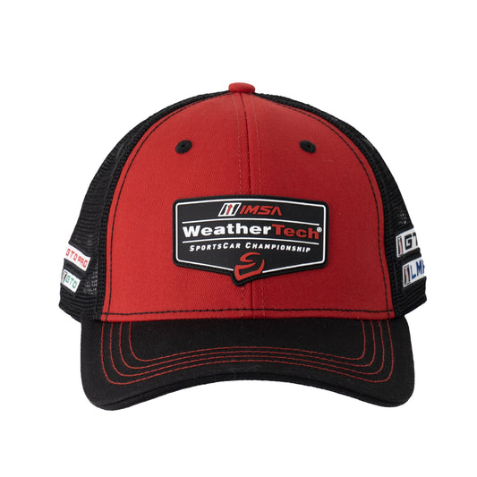 2025 IMSA Weathertech Championship Hat - Black / Red