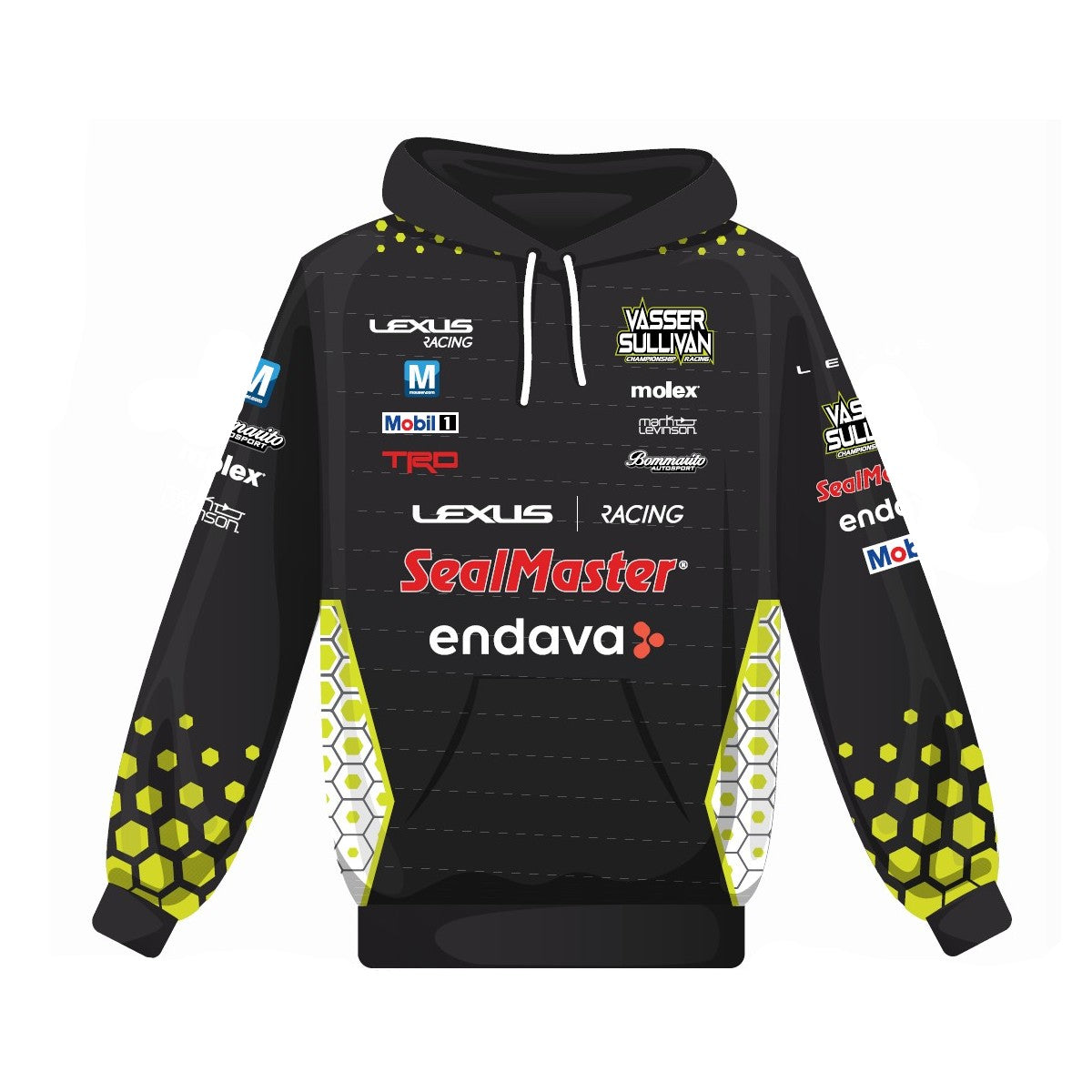2026 Vasser Sullivan Hooded Sweatshirt – Team IMSA