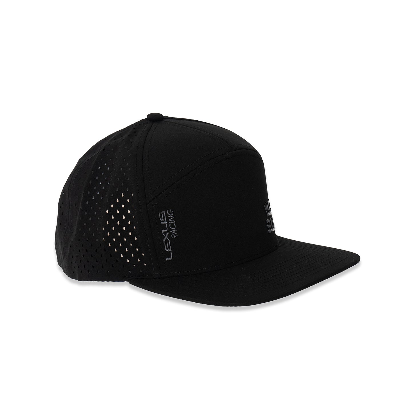 Vasser Sullivan Tonal Flat Bill Hat - Black