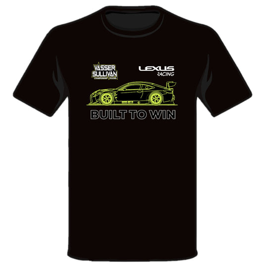 Vasser Sullivan "Built to Win" Tee - Black