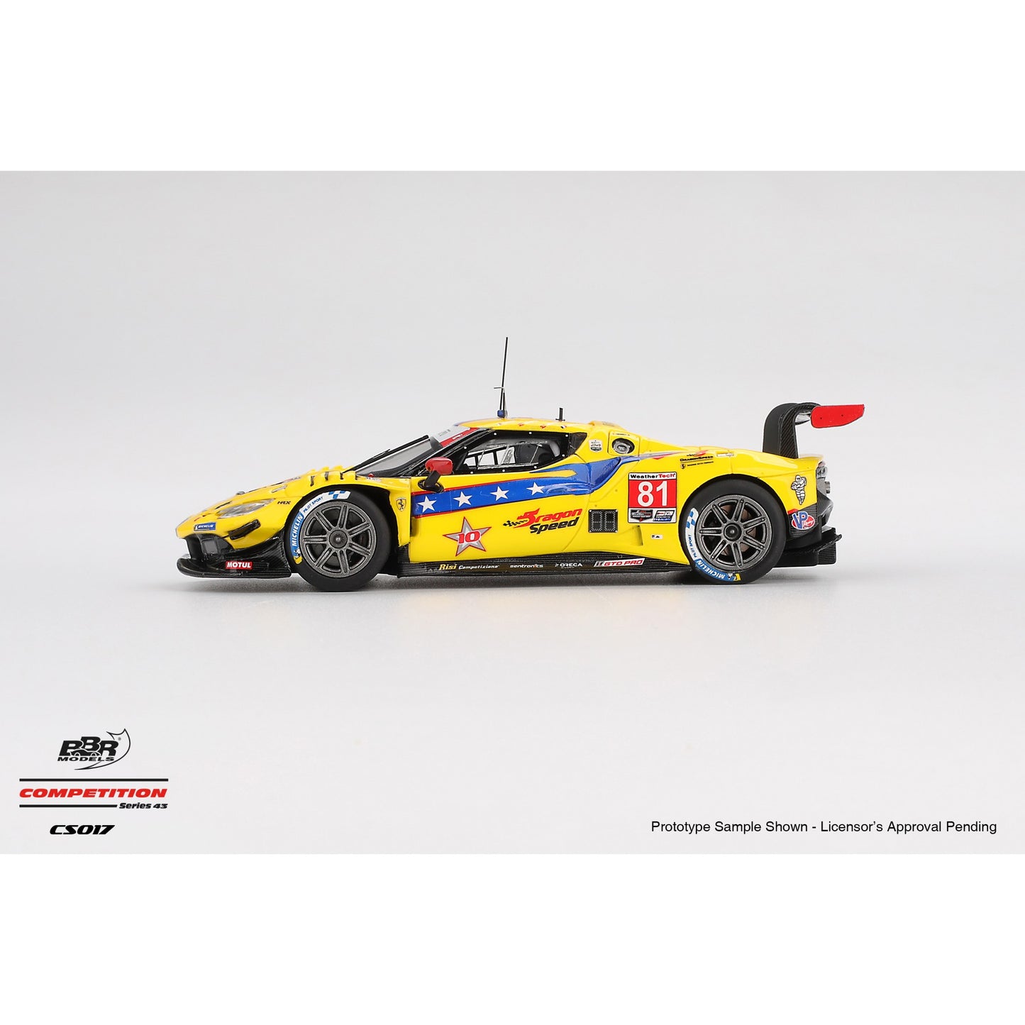 PRE-ORDER 1/43 Ferrari 296 GT3 #81 2025 Daytona