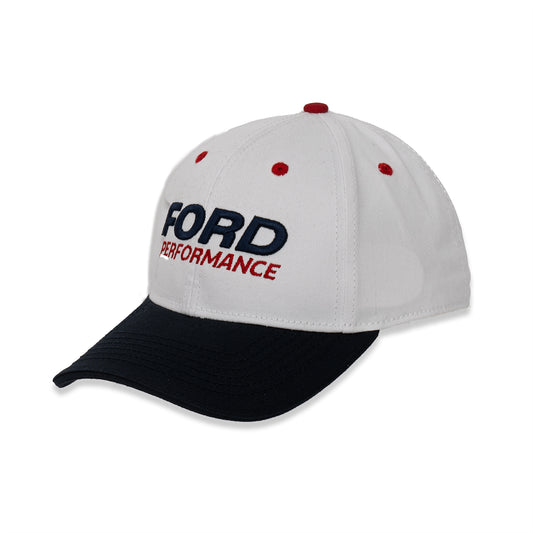 Ford Performance White and Navy Hat