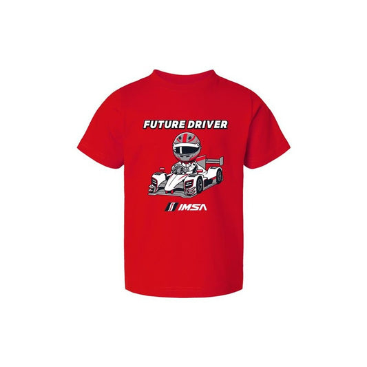 IMSA Future Driver Toddler Tee - Red