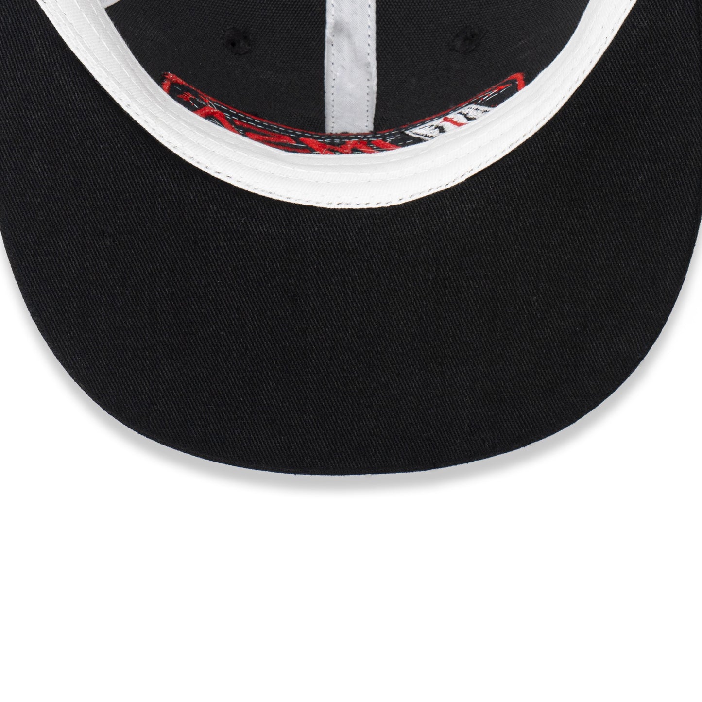 IMSA Flatbill Snapback Hat - Black / White