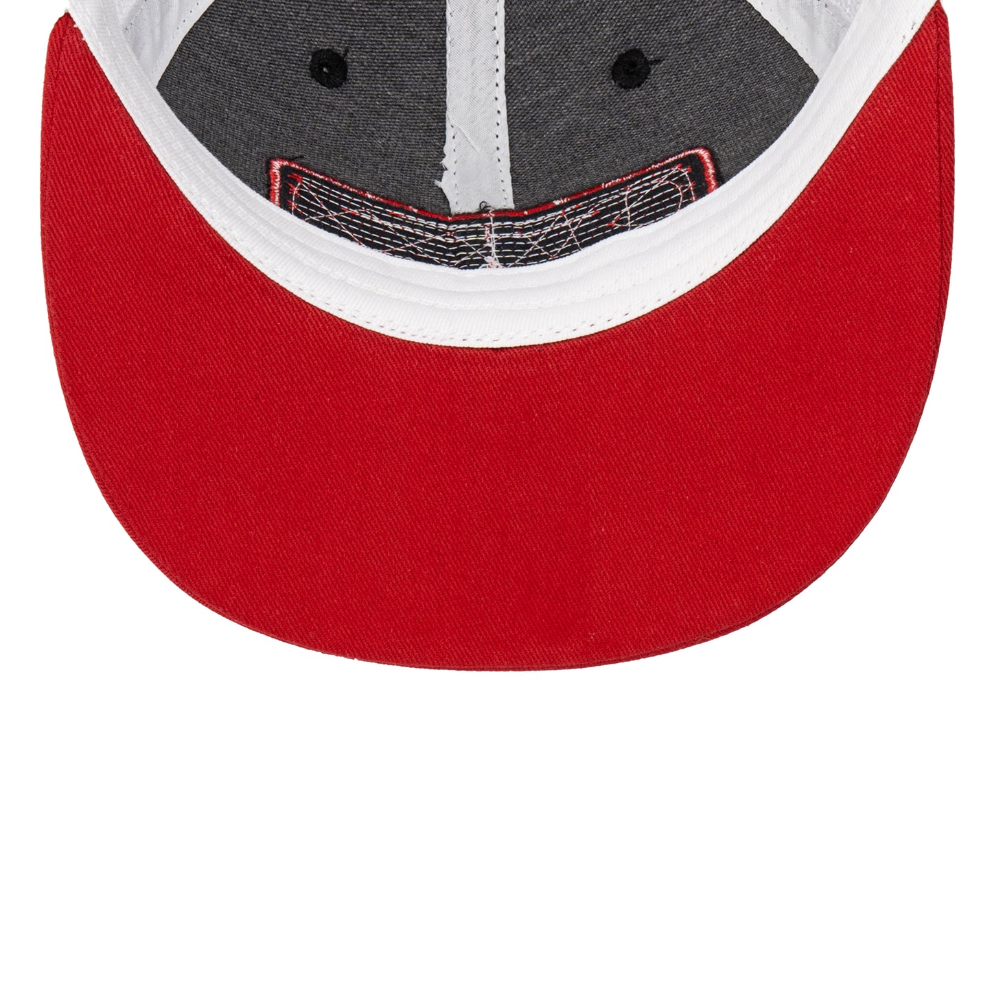 IMSA Flatbill Snapback Hat - Black/Red/White