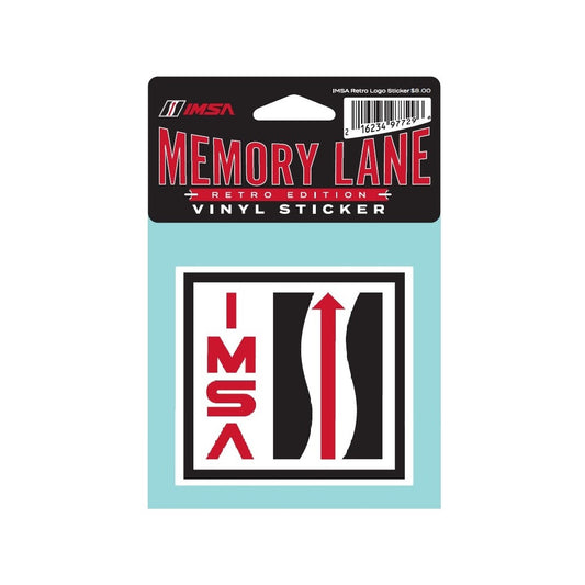 IMSA 3" Retro Logo Decal