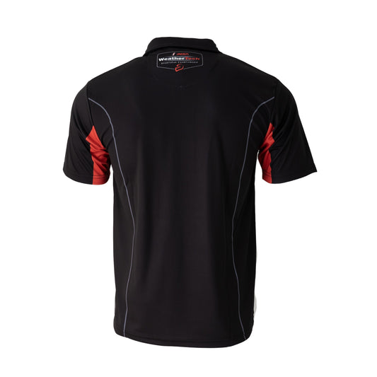 IMSA Trackside Collection Polo - Black/Red