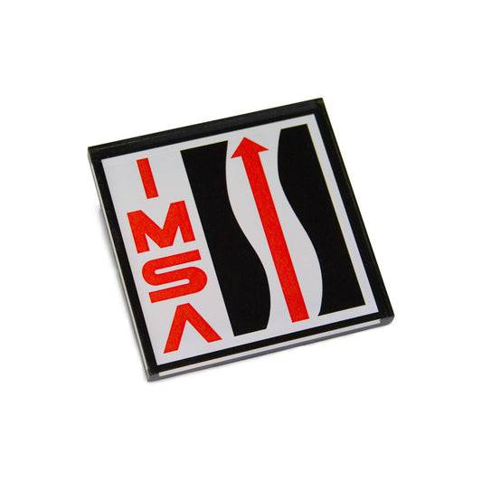 IMSA Blk/Red Vintage Magnet