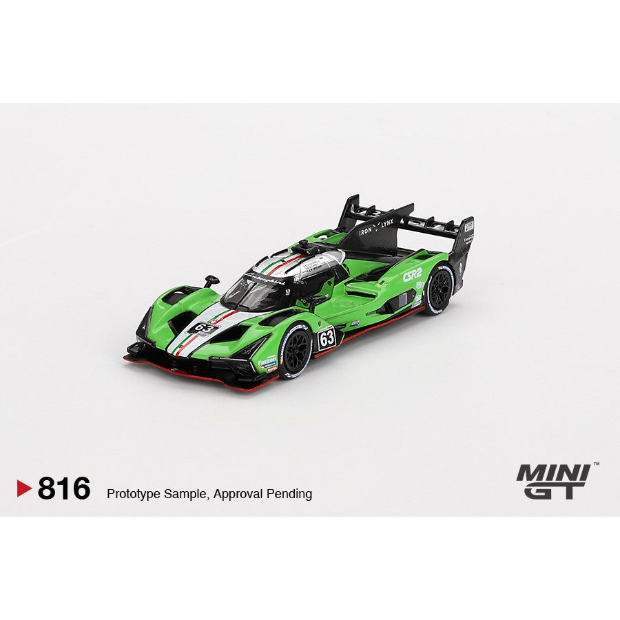 Carte card 24h HEURES du Mans Lamborghini Iron Lynx N° 19, 63 - 2 Carte card 24h HEURES du Mans Lamborghini Iron Lynx N° 19, 63 - 2