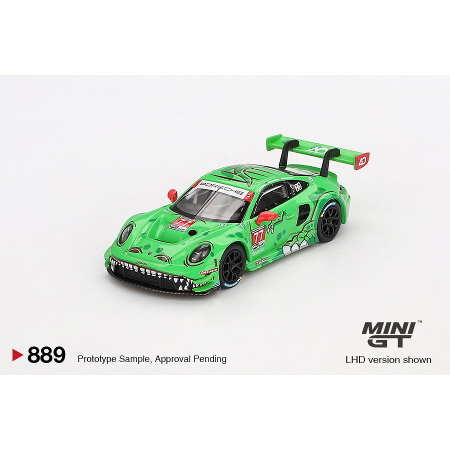 1/64 Porsche 911 GT3 R #77 2024 IMSA Rolex 24 GTD Pro 2nd Place