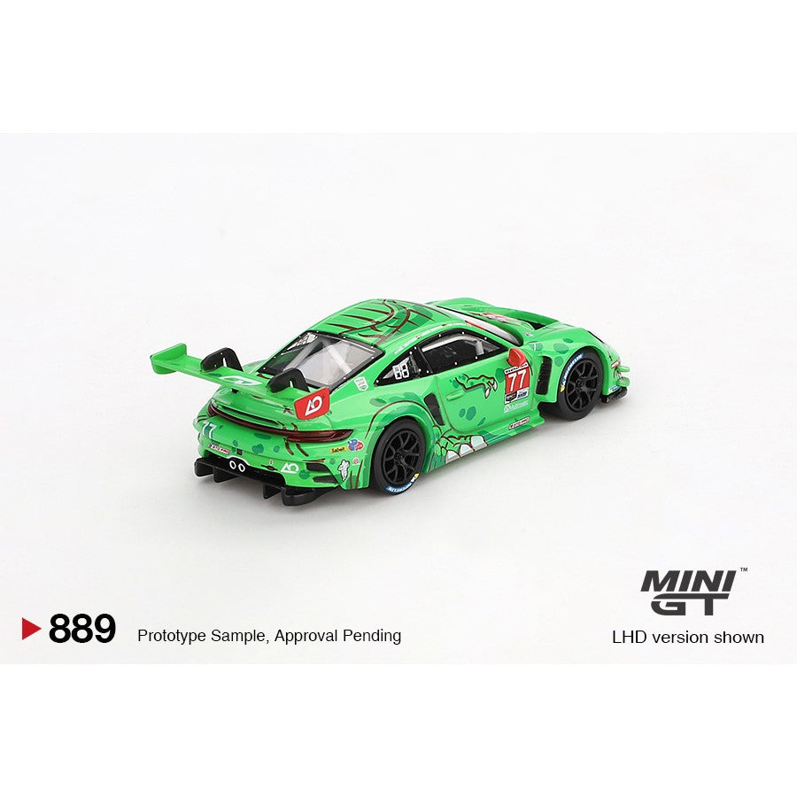 1/64 Porsche 911 GT3 R #77 2024 IMSA Rolex 24 GTD Pro 2nd Place