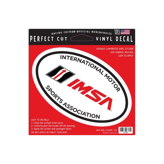 IMSA Oval Decal