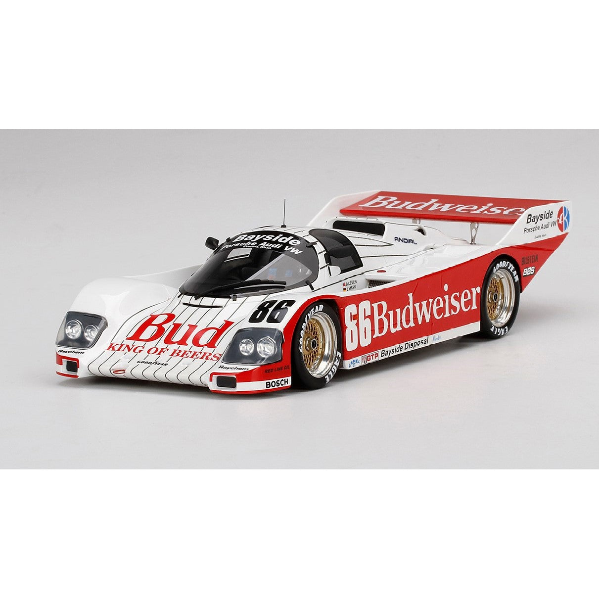 1/18 Porsche 962 #86 Bayside Disposal Racing 1987 Sebring 12 Hours Winner