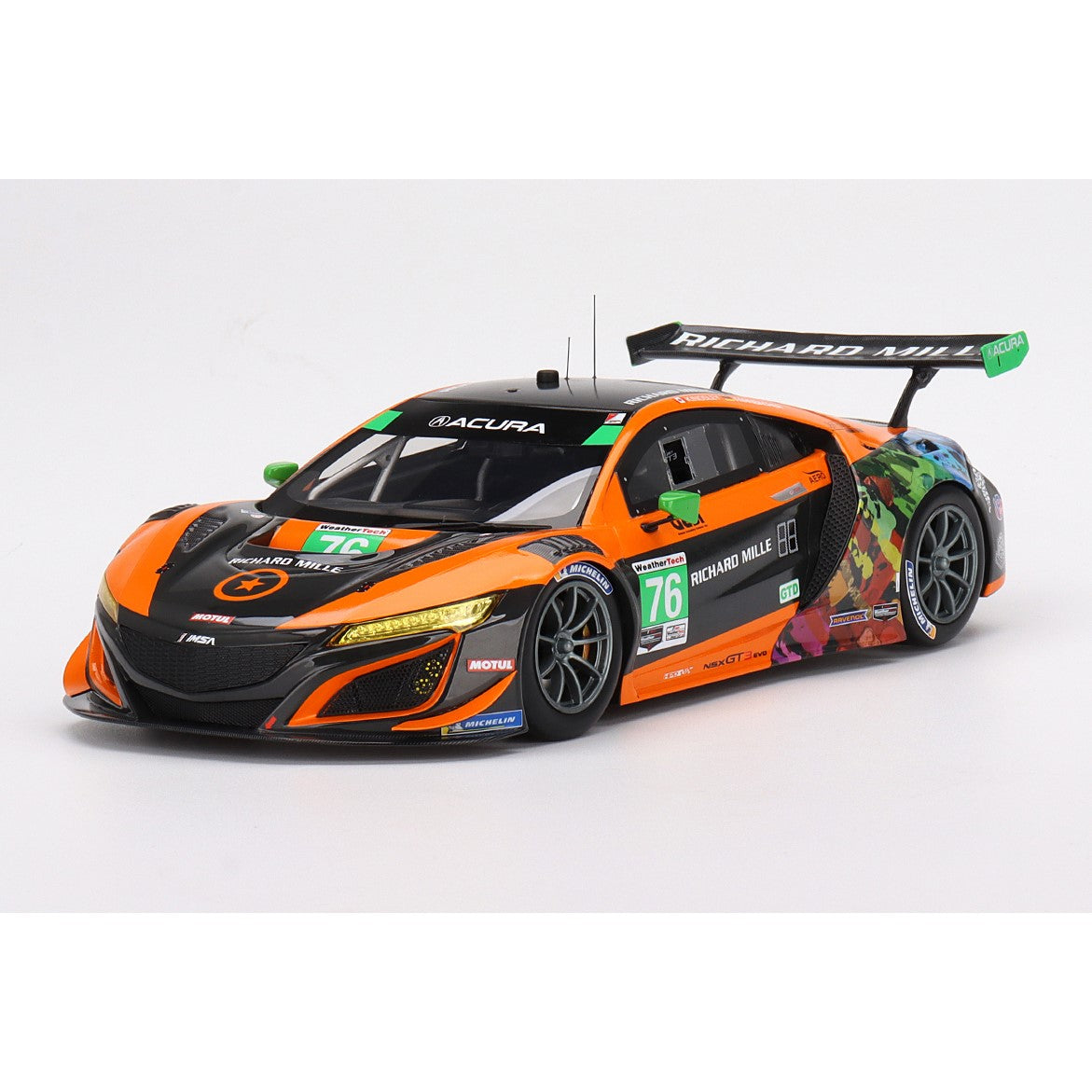 1/18 Acura NSX GT3 EVO #76 Compass Racing IMSA 2021