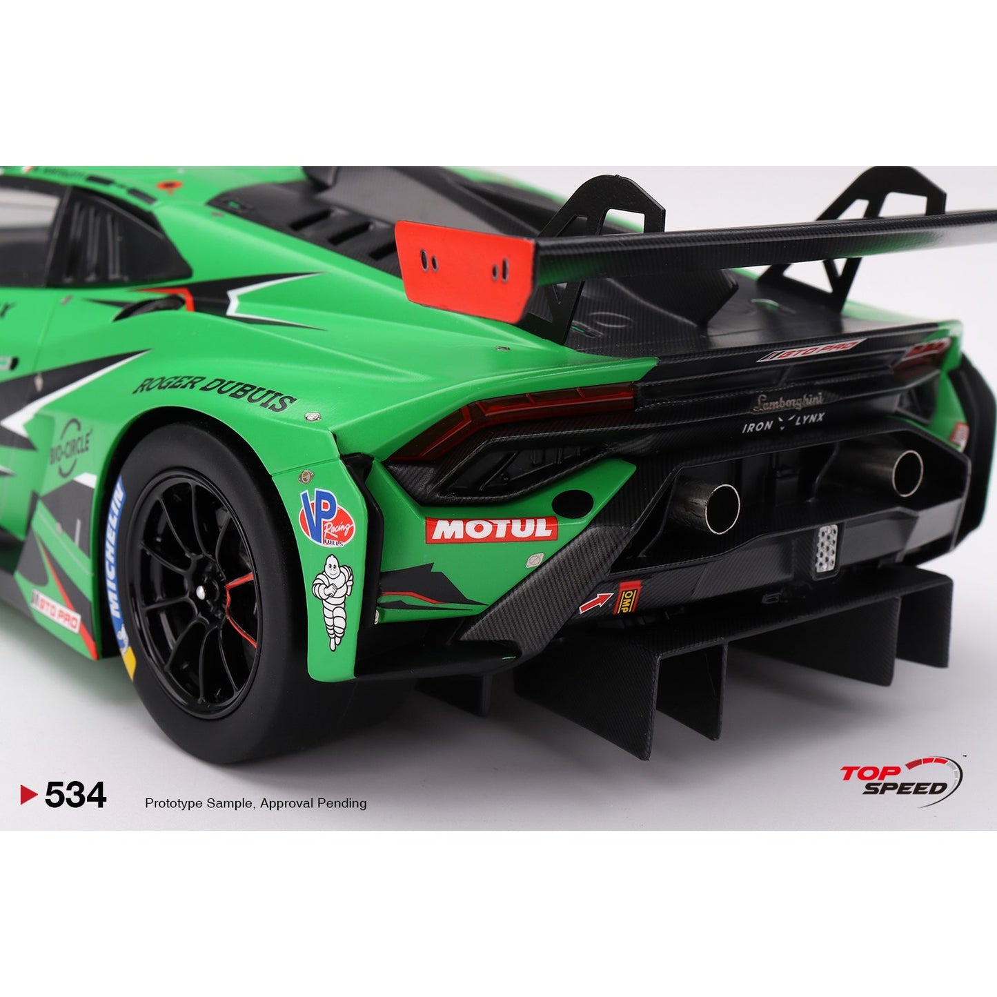 1/18 Lamborghini Huracán GT3 EVO2 #63 Iron Lynx 2023 IMSA Daytona 24 Hrs