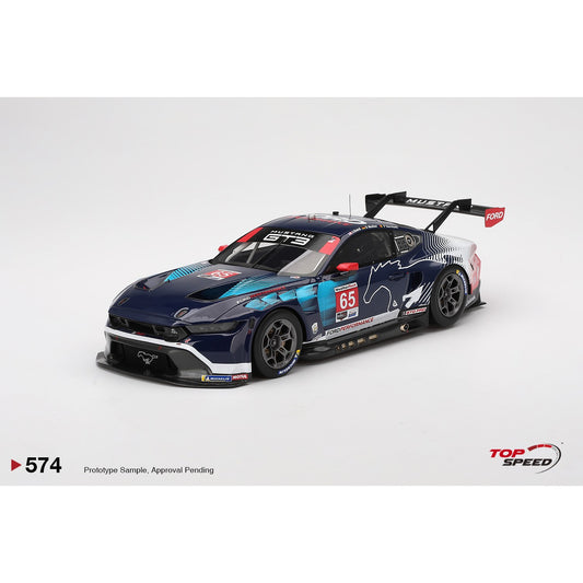 1/18 Ford Mustang GT3 #65 Ford Multimatic Motorsports 2024 IMSA Daytona 24 Hrs