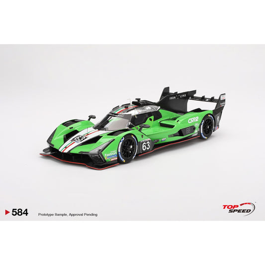 1/18 Lamborghini SC63 #63 Iron lynx 2024 IMSA Sebring 12 Hrs
