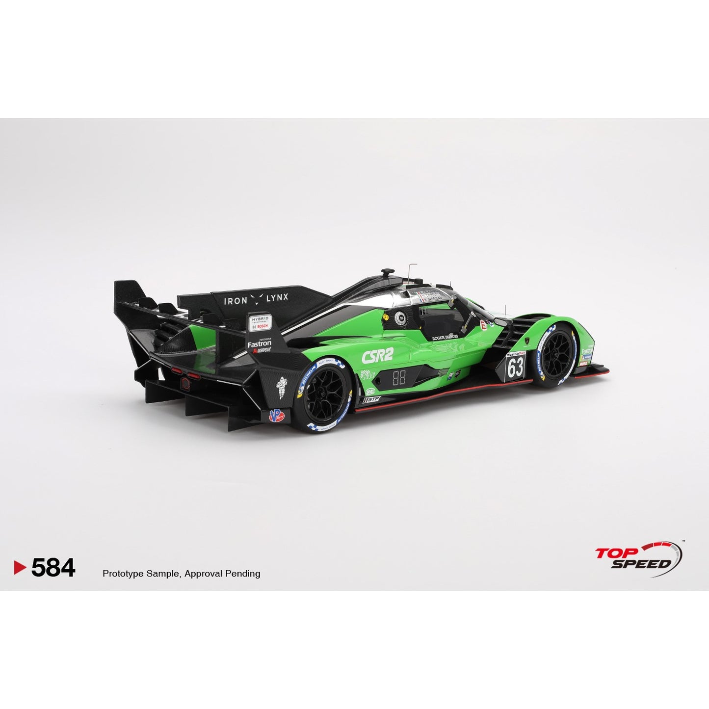 1/18 Lamborghini SC63 #63 Iron lynx 2024 IMSA Sebring 12 Hrs