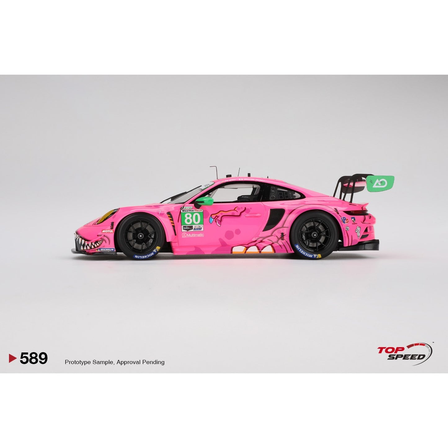 1/18 Porsche 911 GT3 R #80 AO Racing 2023 IMSA Michelin GT Challenge at VIR