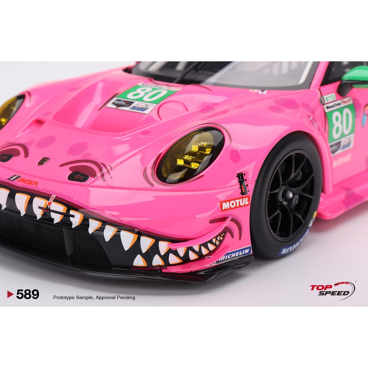 1/18 Porsche 911 GT3 R #80 AO Racing 2023 IMSA Michelin GT Challenge at VIR