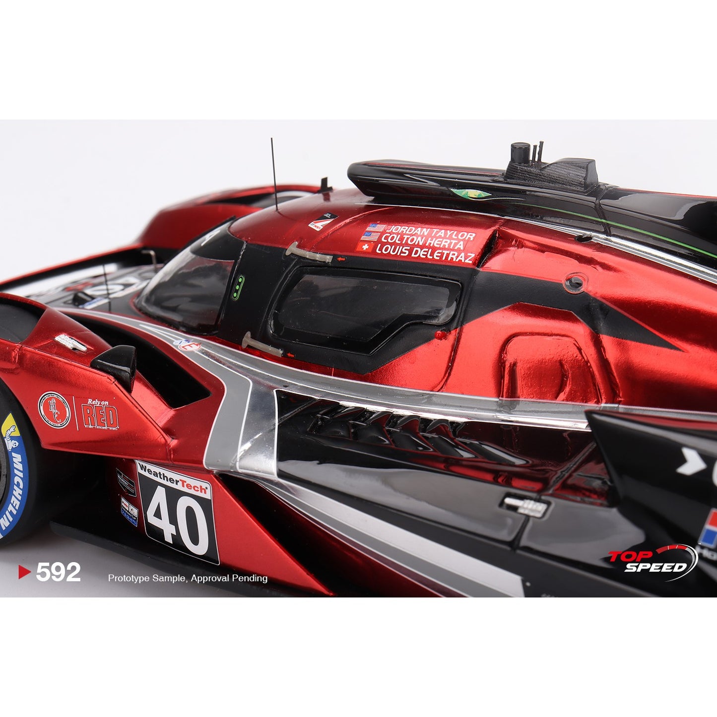 1/18 Acura ARX-06 GTP #40 2024 Sebring Winner OEM