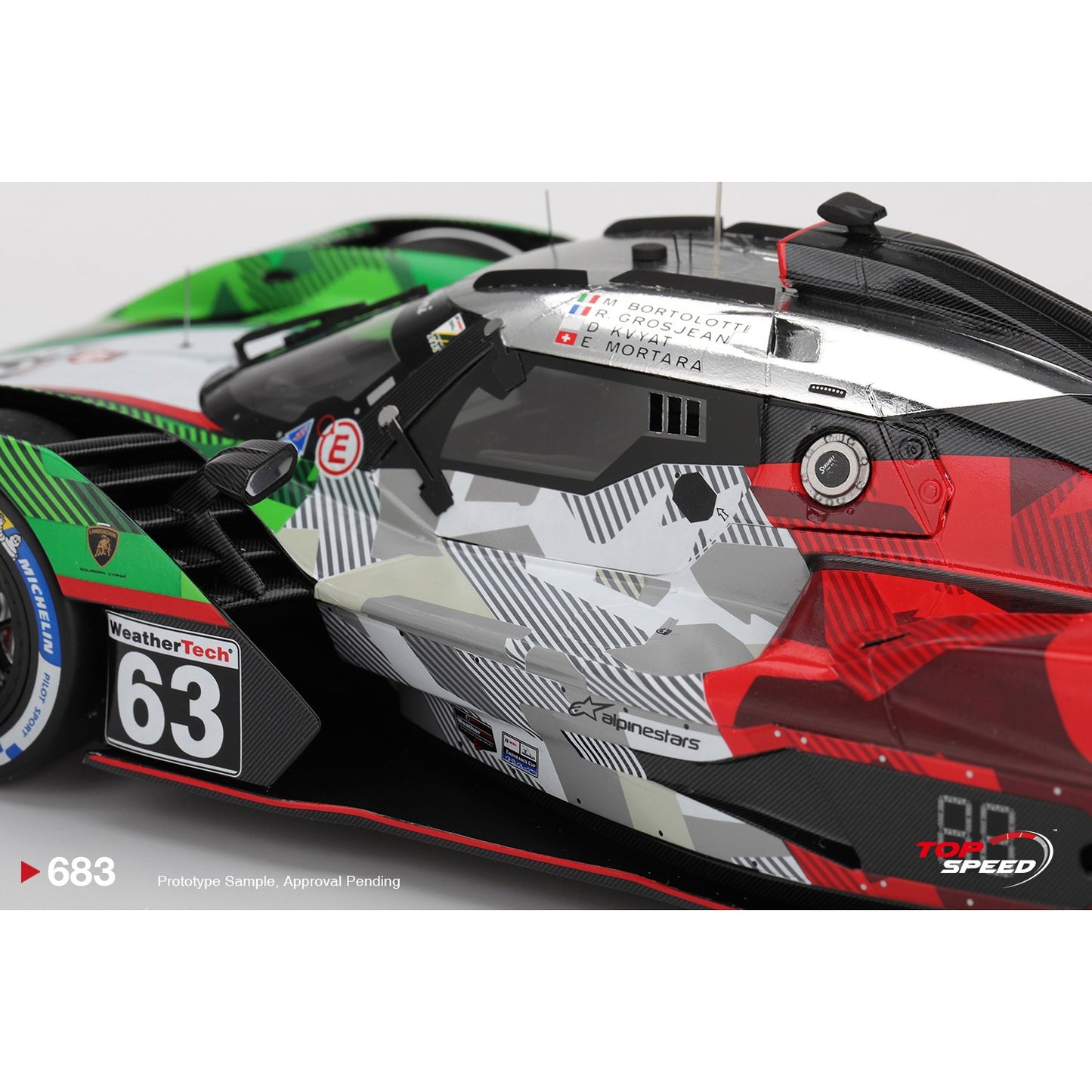 PRE-ORDER 1/18 Lamborghini SC63 #63 2025 Rolex 24