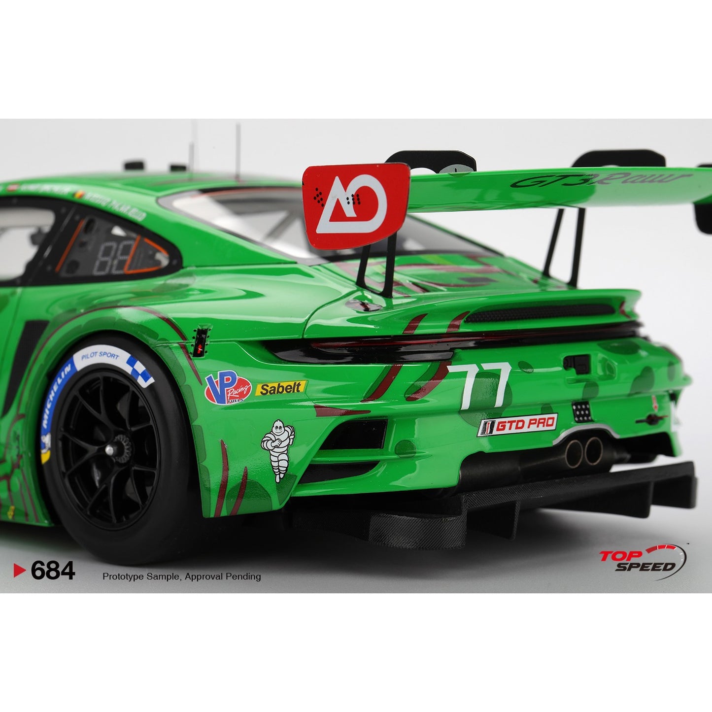 PRE-ORDER 1/18 Porsche 911 GT3 R (992) #77 Rexy 2025 Sebring