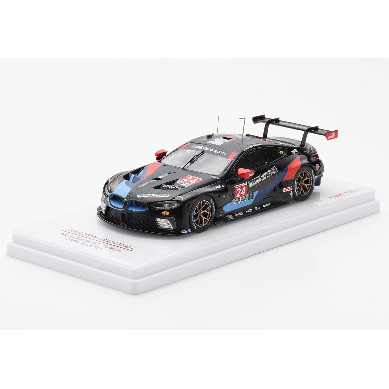1/43 BMW M8 GTLM #24 2018 IMSA Michelin GT Challenge