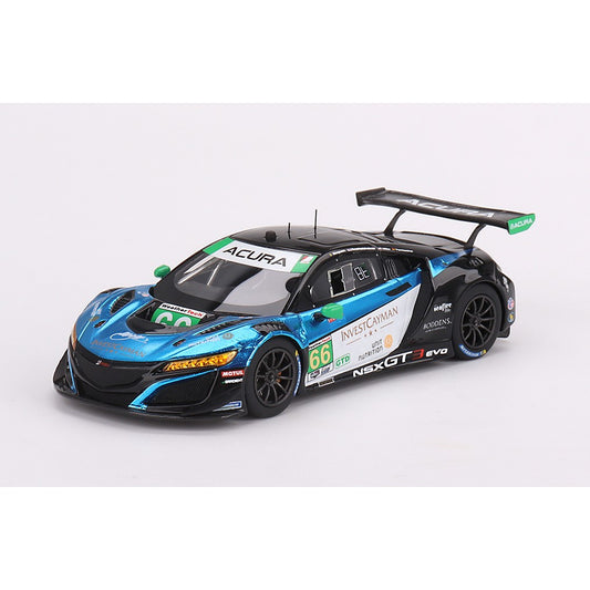 1/43 Acura NSX GT3 EVO22 #66 2022 IMSA Daytona 24 Hrs