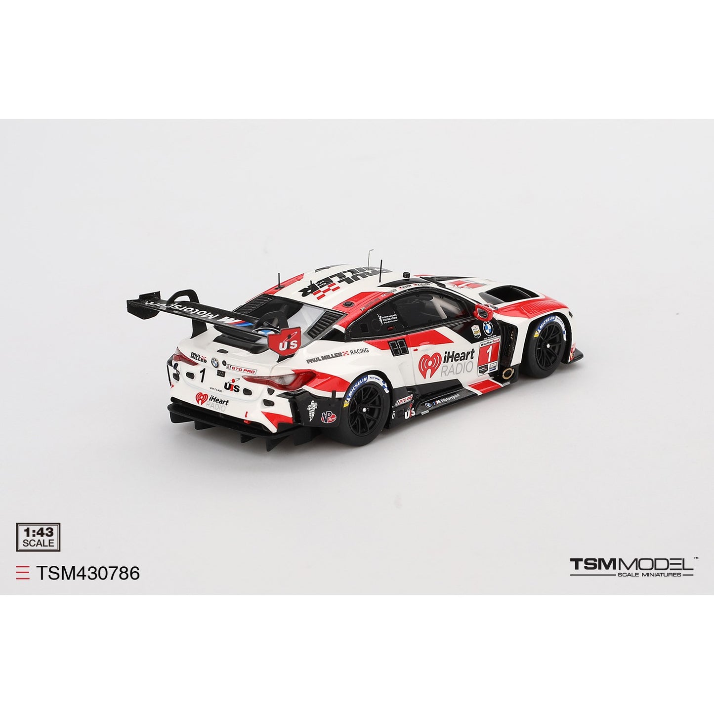 PRE-ORDER 1/43 BMW M4 GT3 #1 Paul Miller Racing 2024 IMSA Daytona 24 Hrs