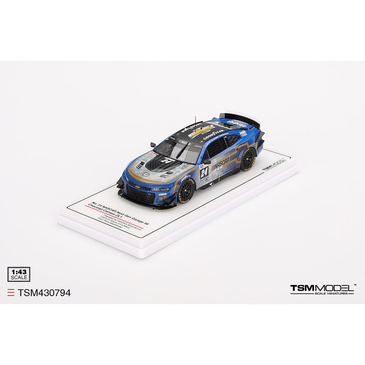 1/43 No. 24 NASCAR Next Gen Garage 56 Chevrolet Camaro ZL1