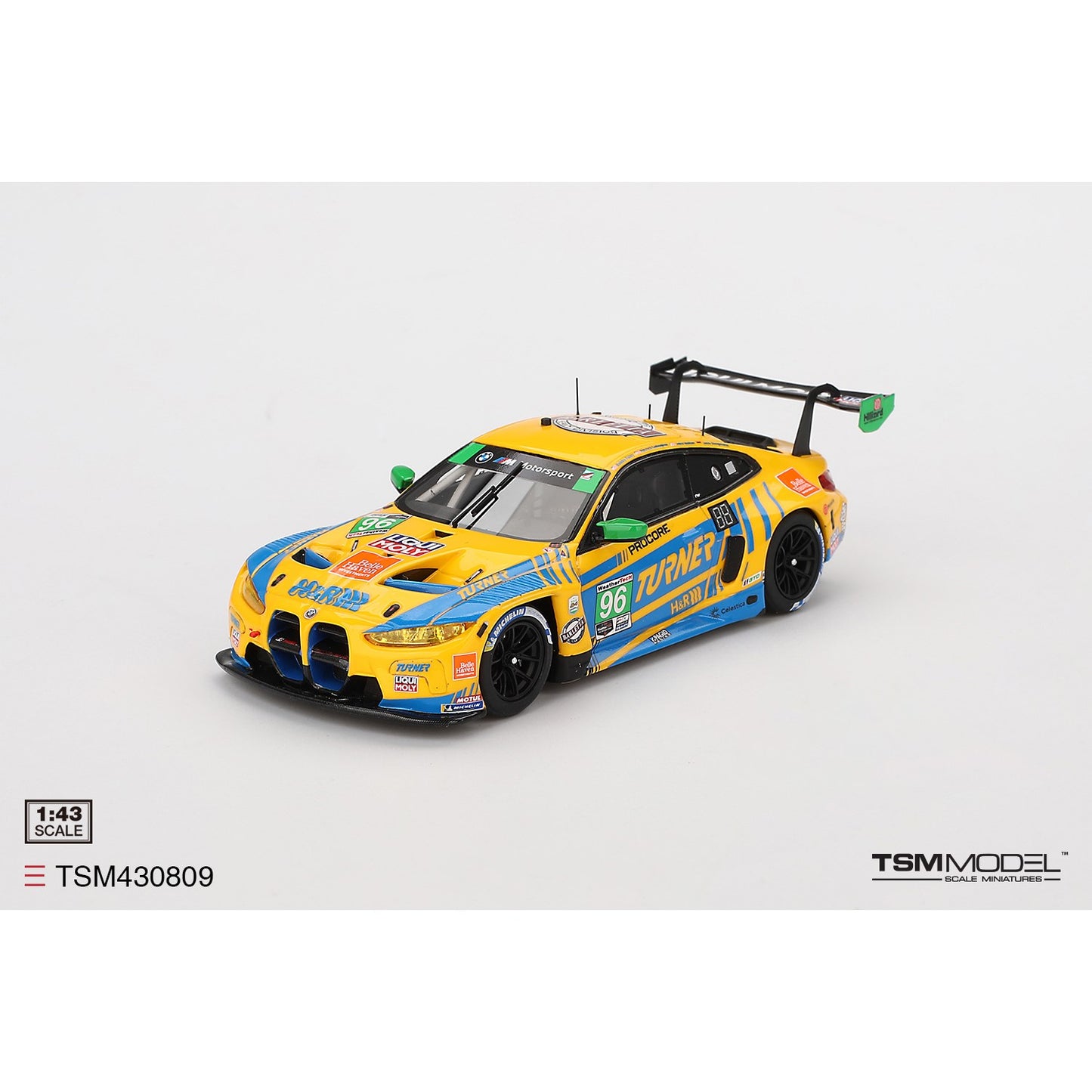 PRE-ORDER 1/43 BMW M4 GT3 #96 Turner Motorsport 2024 IMSA Daytona 24 Hrs