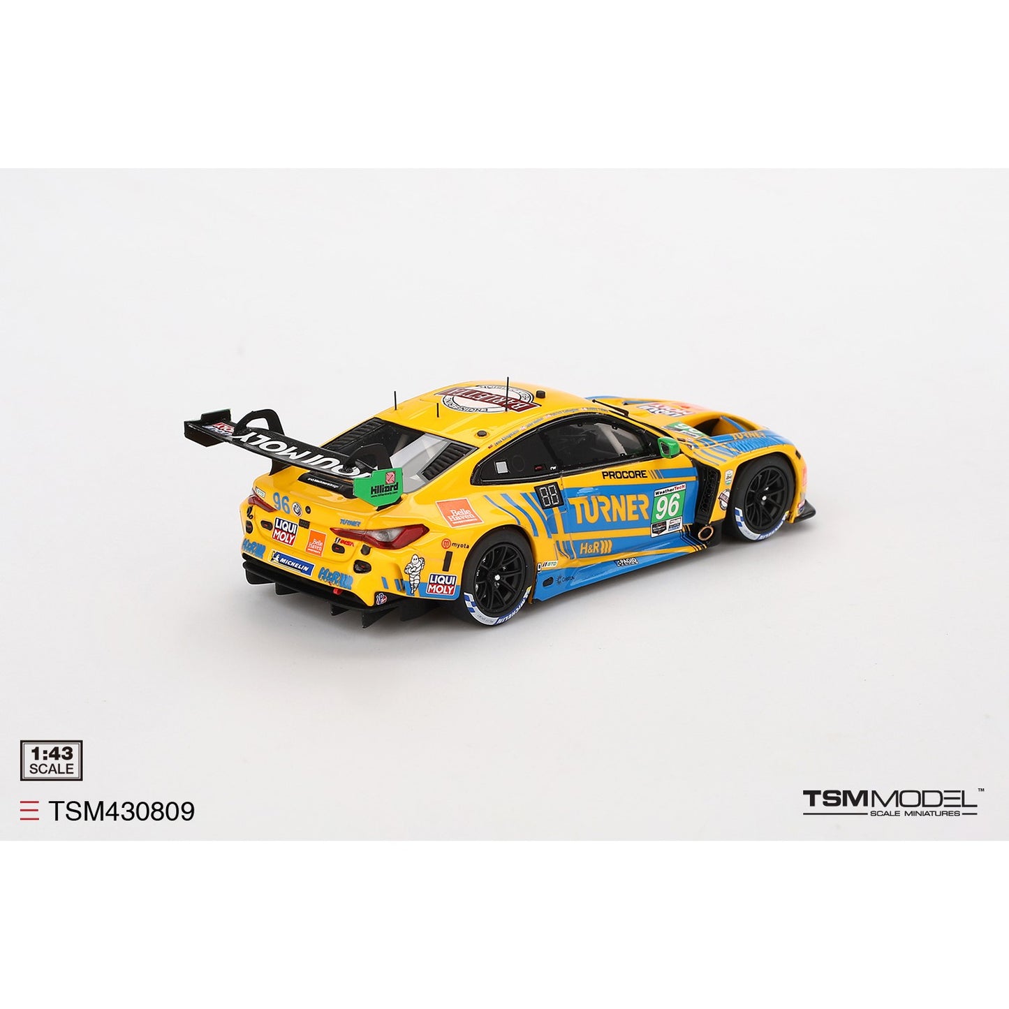 PRE-ORDER 1/43 BMW M4 GT3 #96 Turner Motorsport 2024 IMSA Daytona 24 Hrs