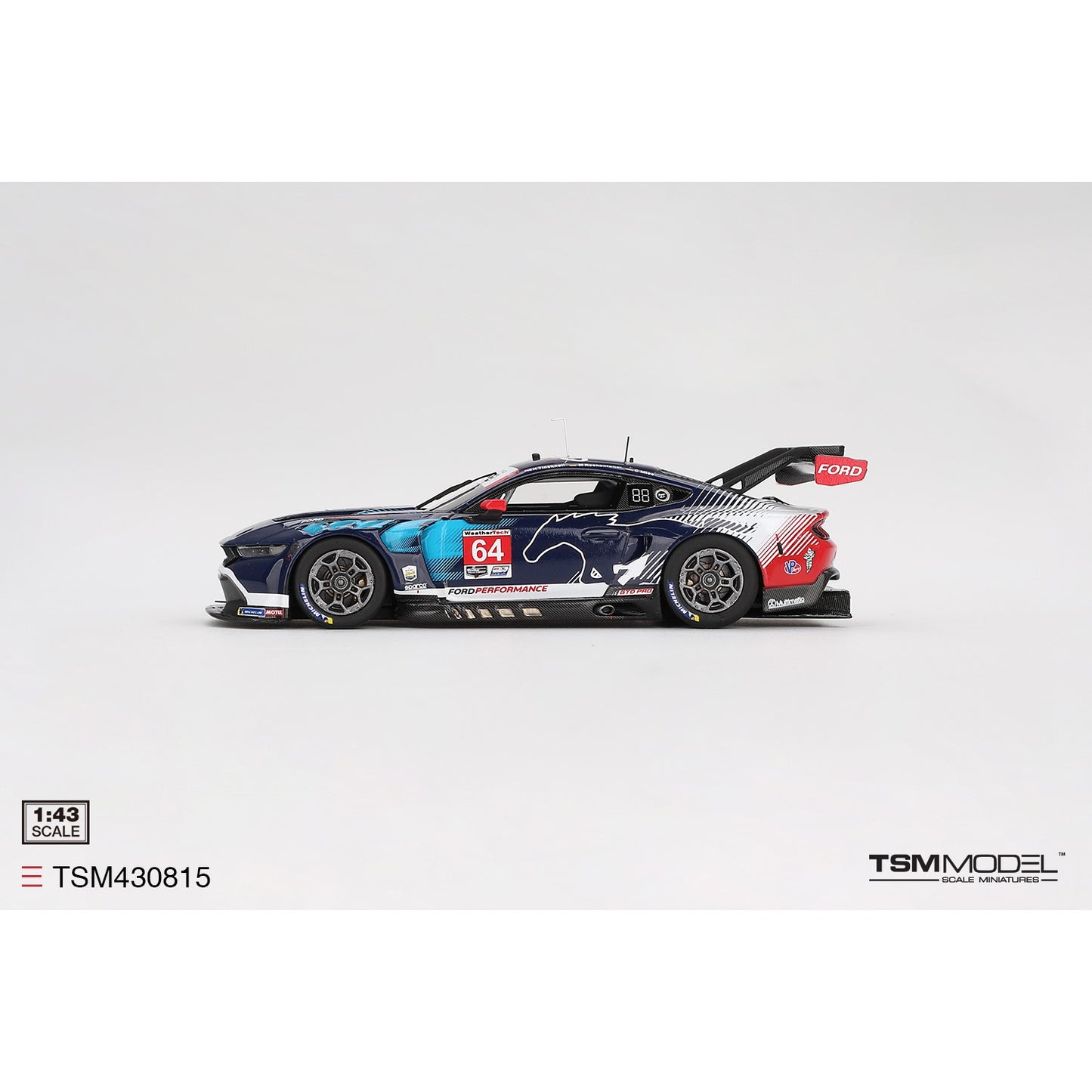 1/43 Ford Mustang GT3 #64 2024 Daytona