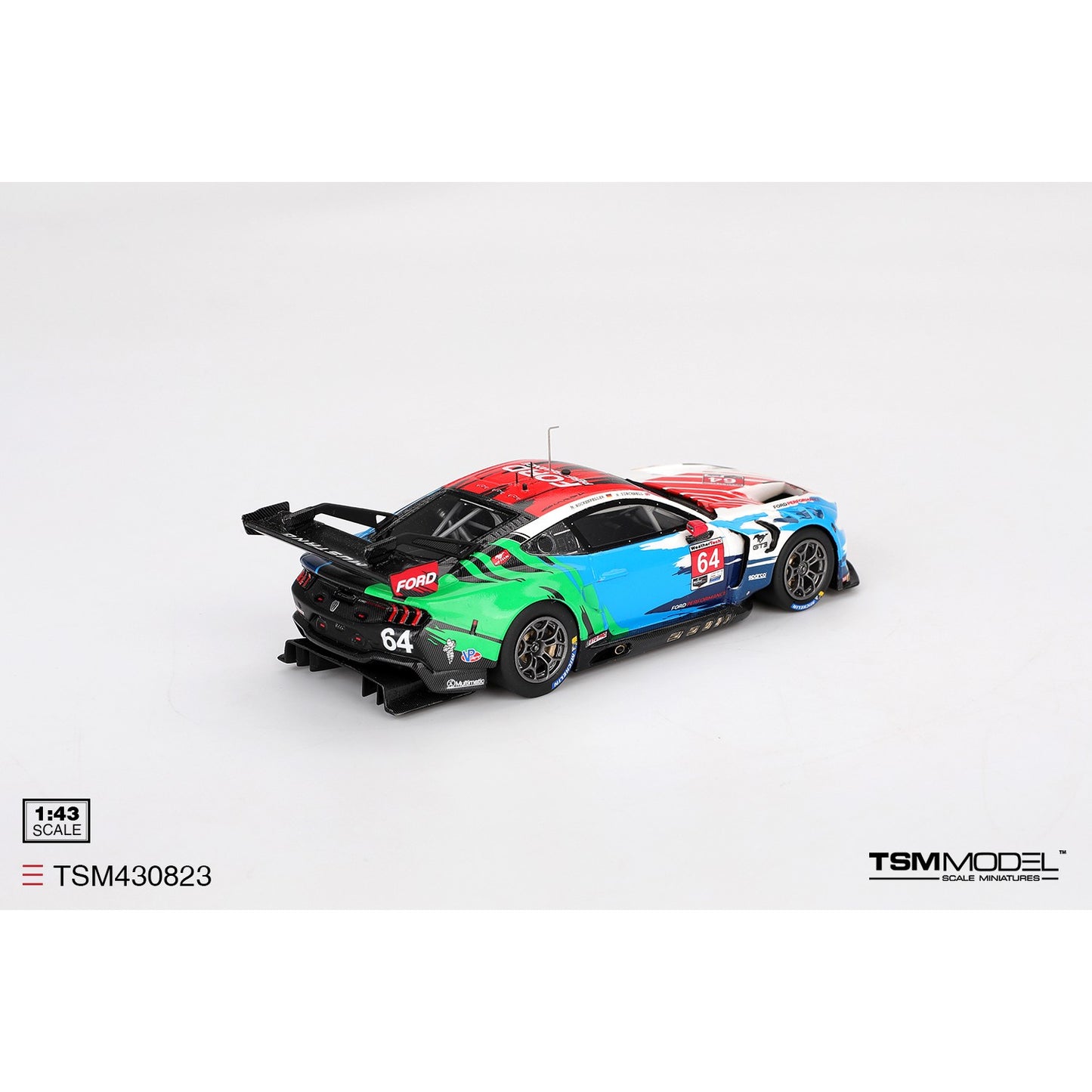 PRE-ORDER 1/43 Ford Mustang GT3 #64 2024 IMSA Laguna Seca