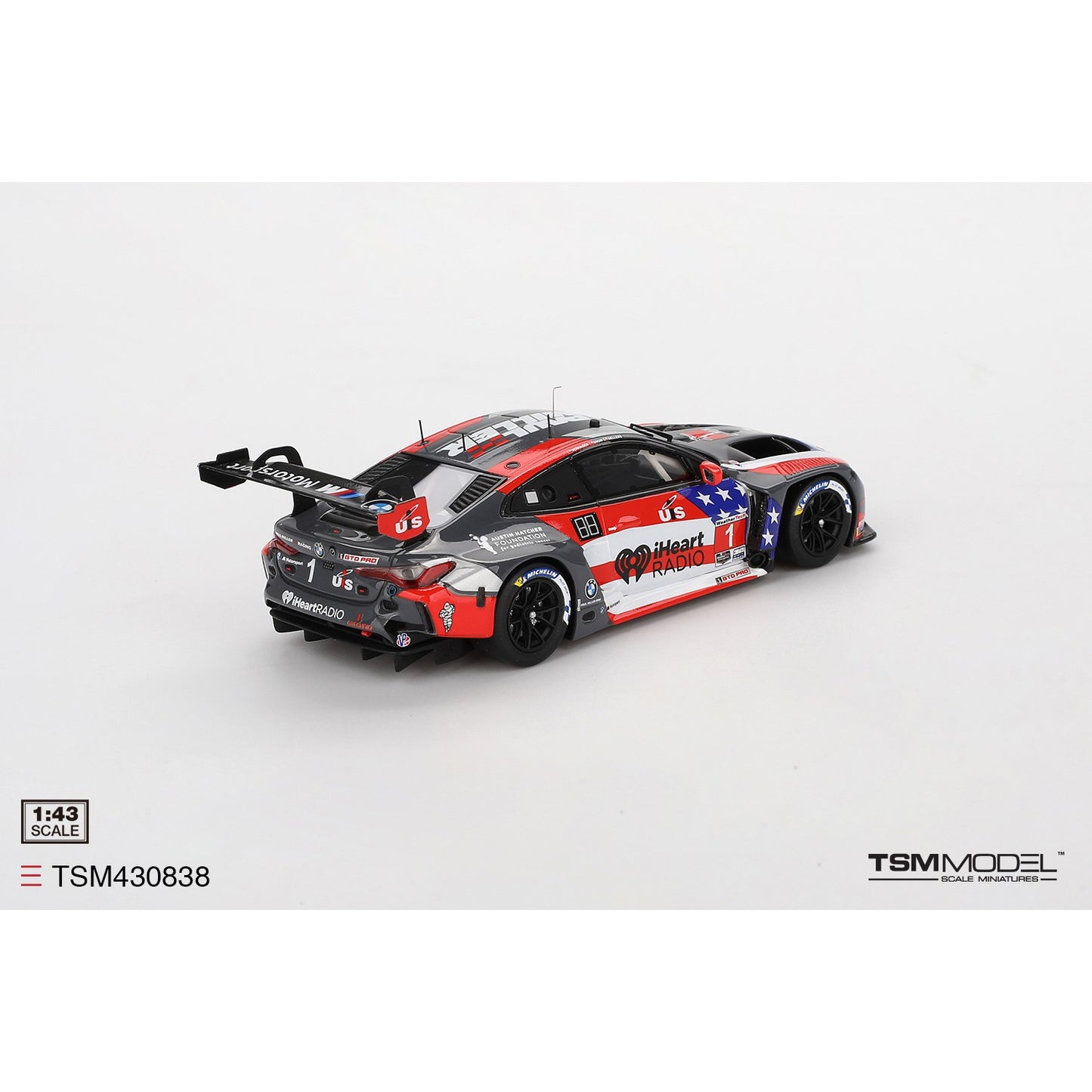 PRE-ORDER 1/43 BMW M4 GT3 #1 2024 IMSA Watkins Glen
