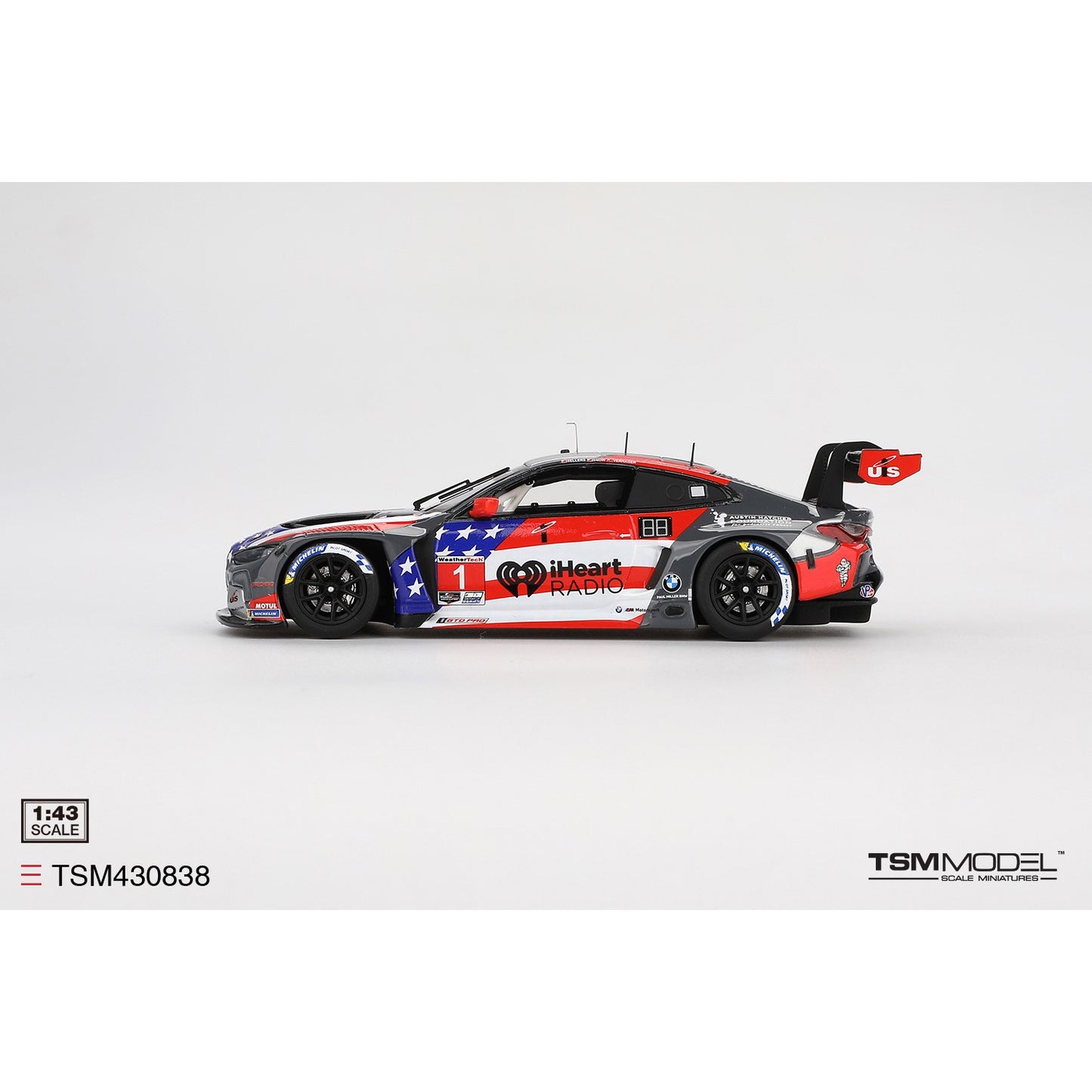PRE-ORDER 1/43 BMW M4 GT3 #1 2024 IMSA Watkins Glen
