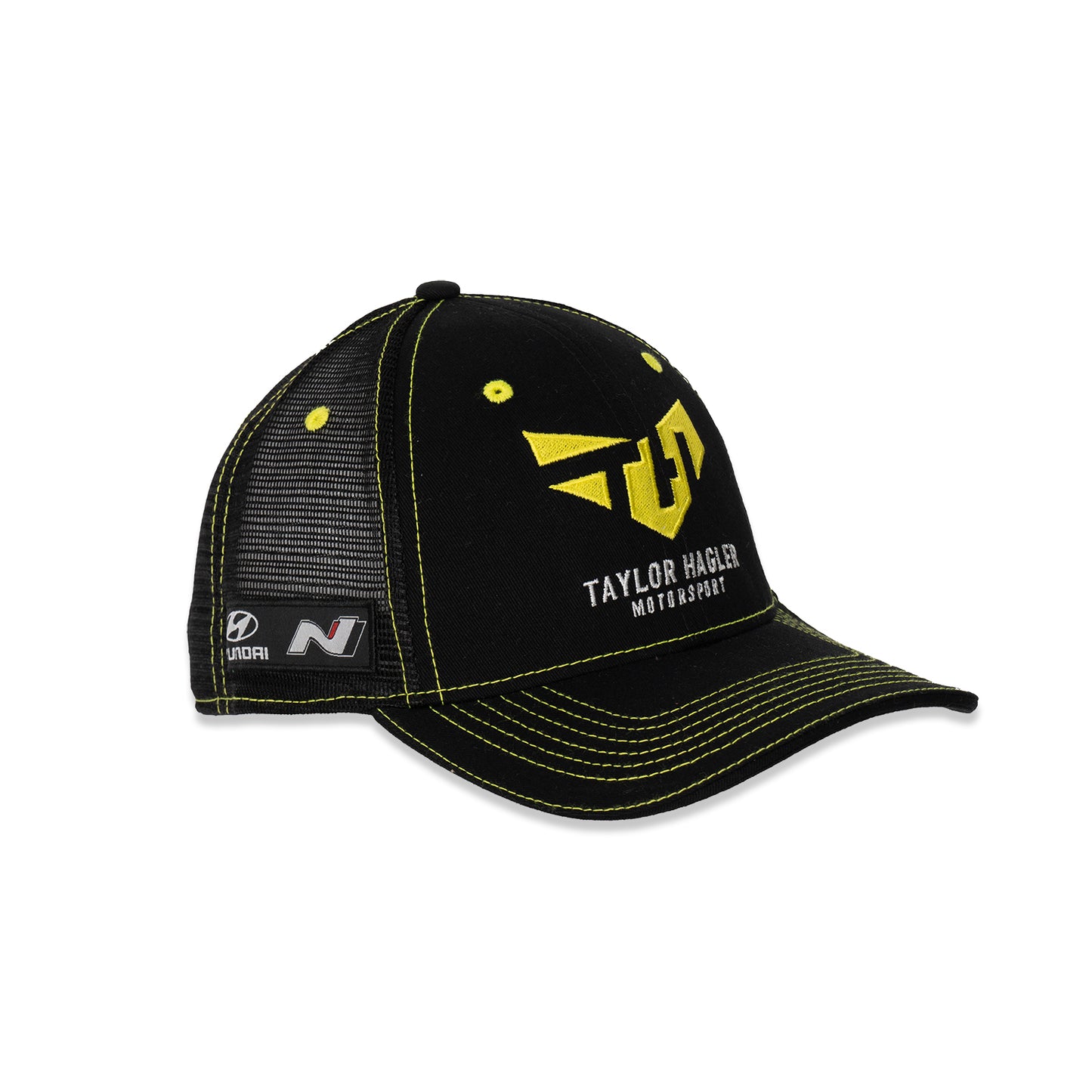 Taylor Hagler Motorsport Snapback Hat - Black