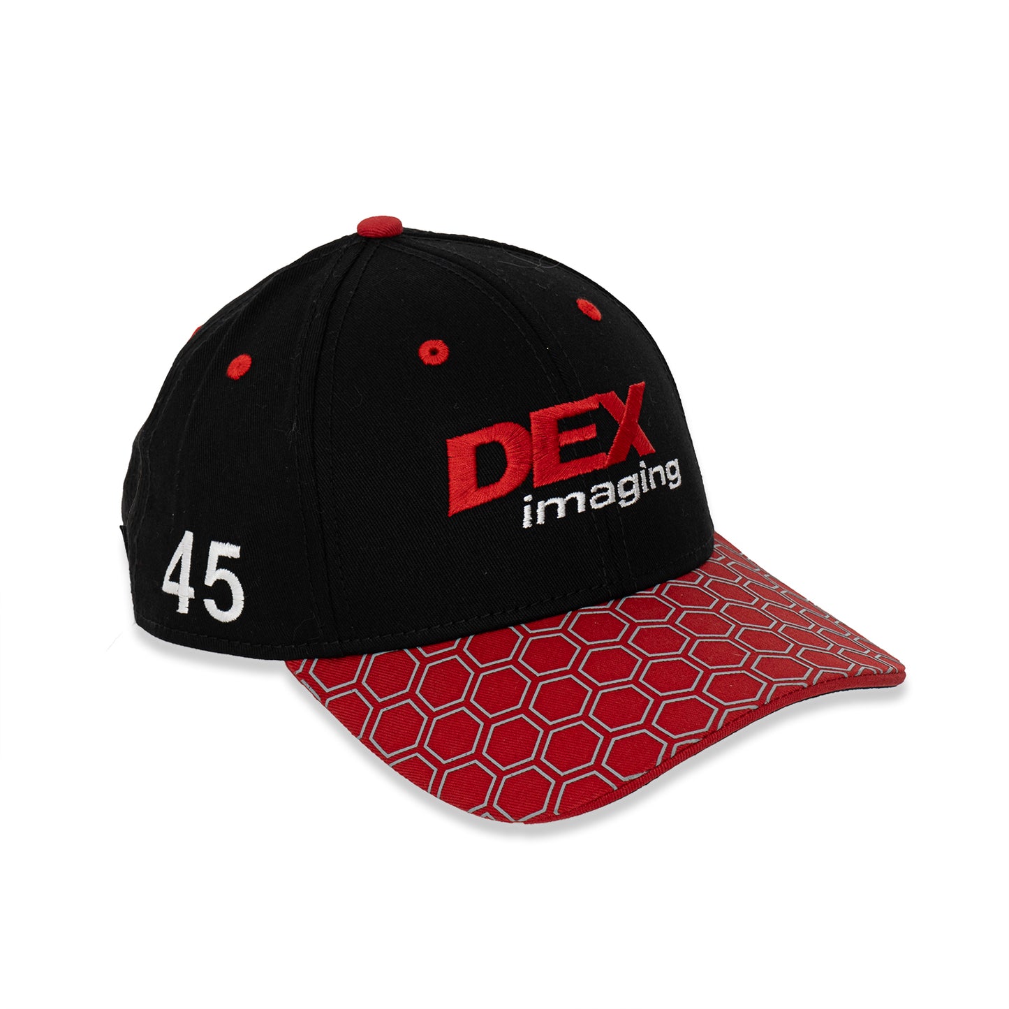 WTR DEX imaging #45 Team Hat - Black/Red