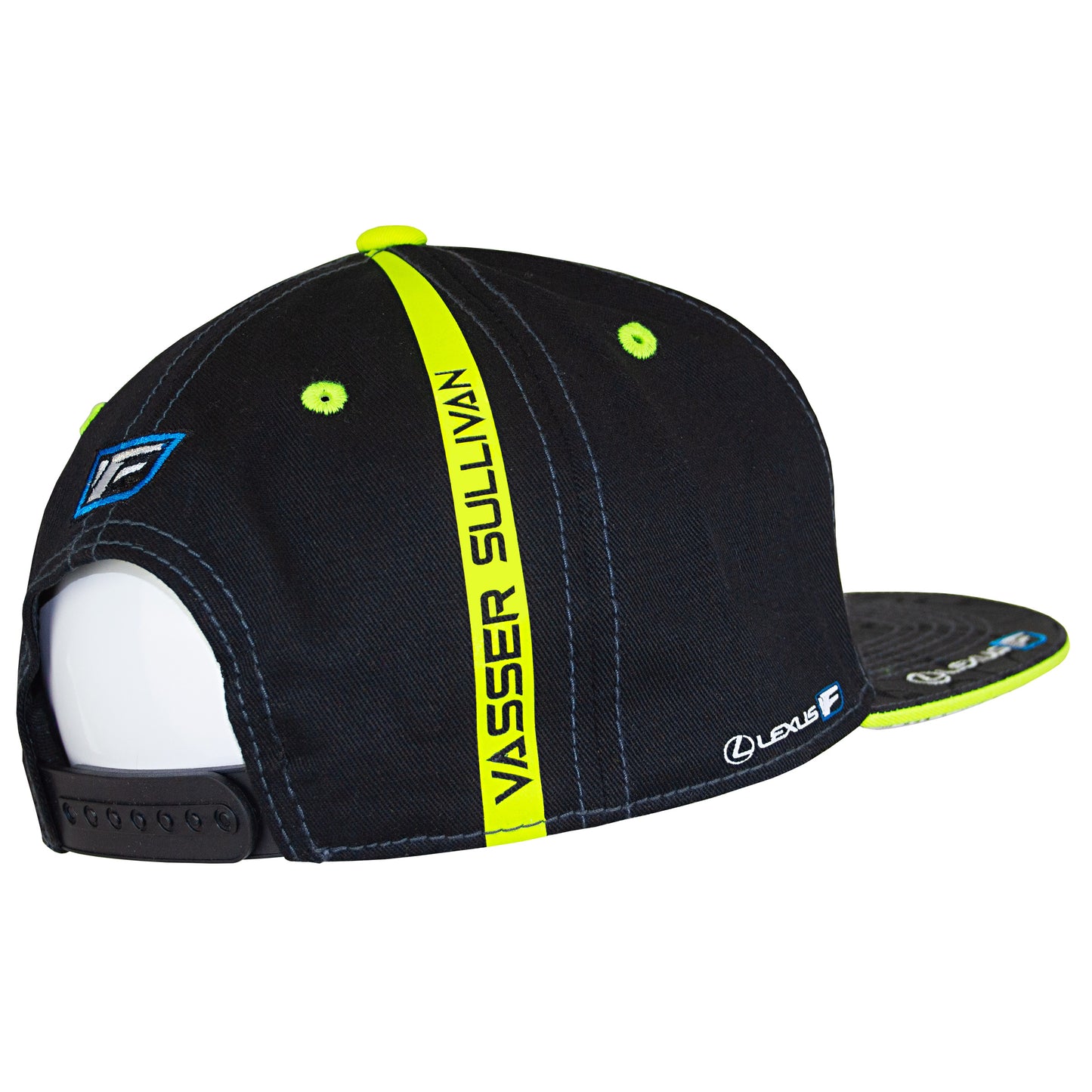 Vasser Sullivan Flat Bill Hat - Black