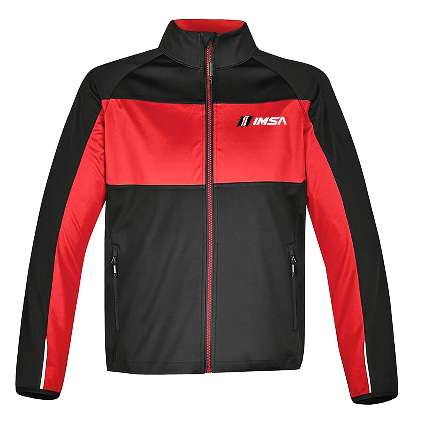 IMSA Signal Softshell Jacket - Black/Red